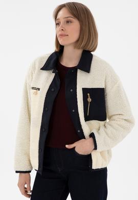 Kadın Krem Sweatshirt - 50294199002