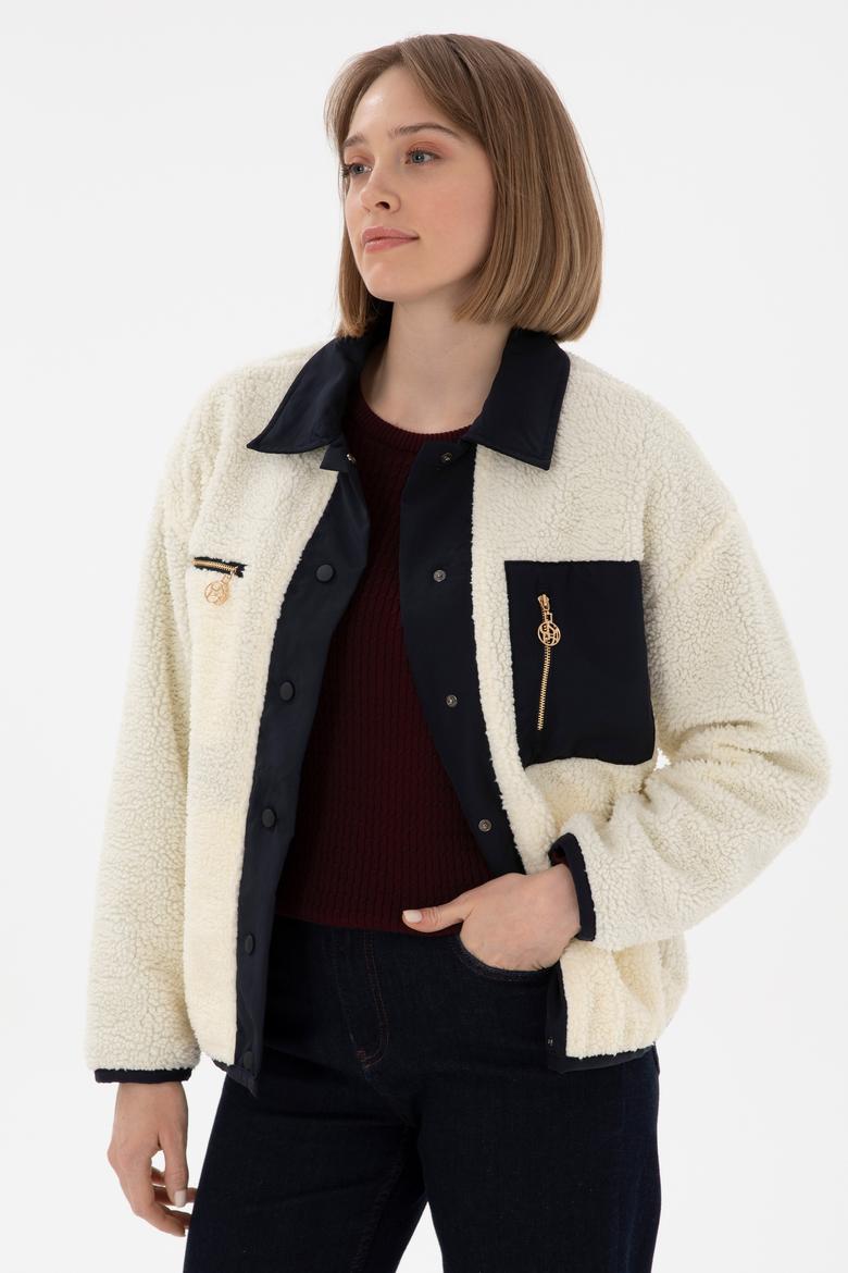 Kadın Krem Sweatshirt