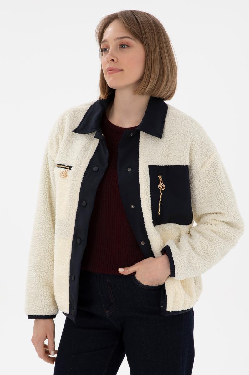 Kadın Krem Sweatshirt