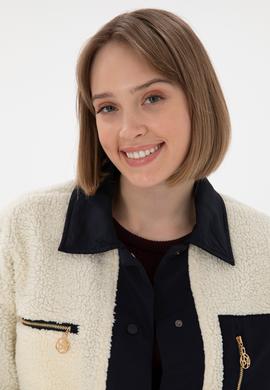 Kadın Krem Sweatshirt - 50294199002