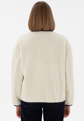 Kadın Krem Sweatshirt - 50294199002