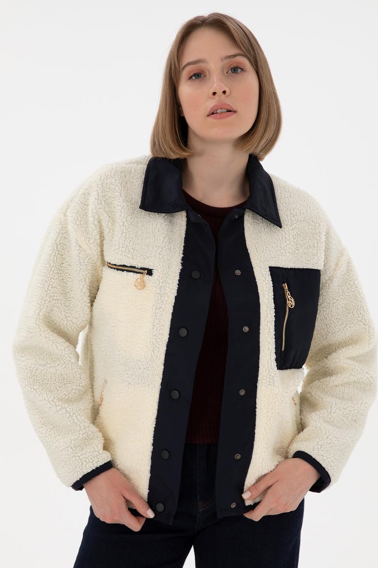 Kadın Krem Sweatshirt - 50294199002