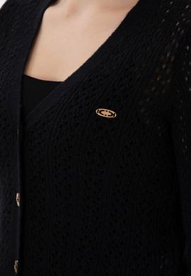 Kadın Lacivert Triko Hırka - 50312921011