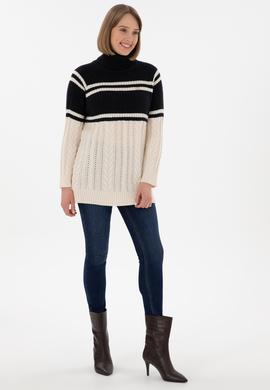 Kadın Lacivert Kazak - 50293134012