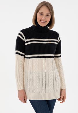 Kadın Lacivert Kazak - 50293134012