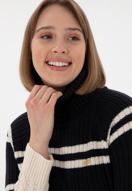 Kadın Lacivert Kazak - 50293134012