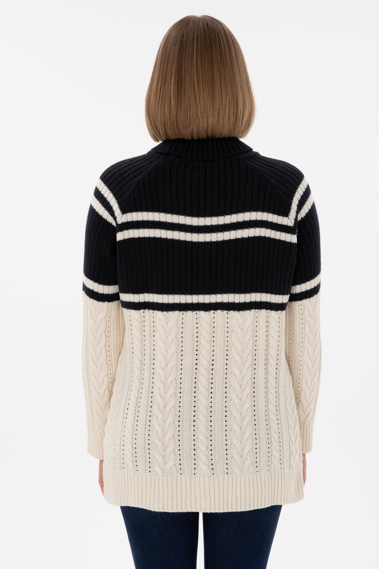 Kadın Lacivert Kazak - 50293134012