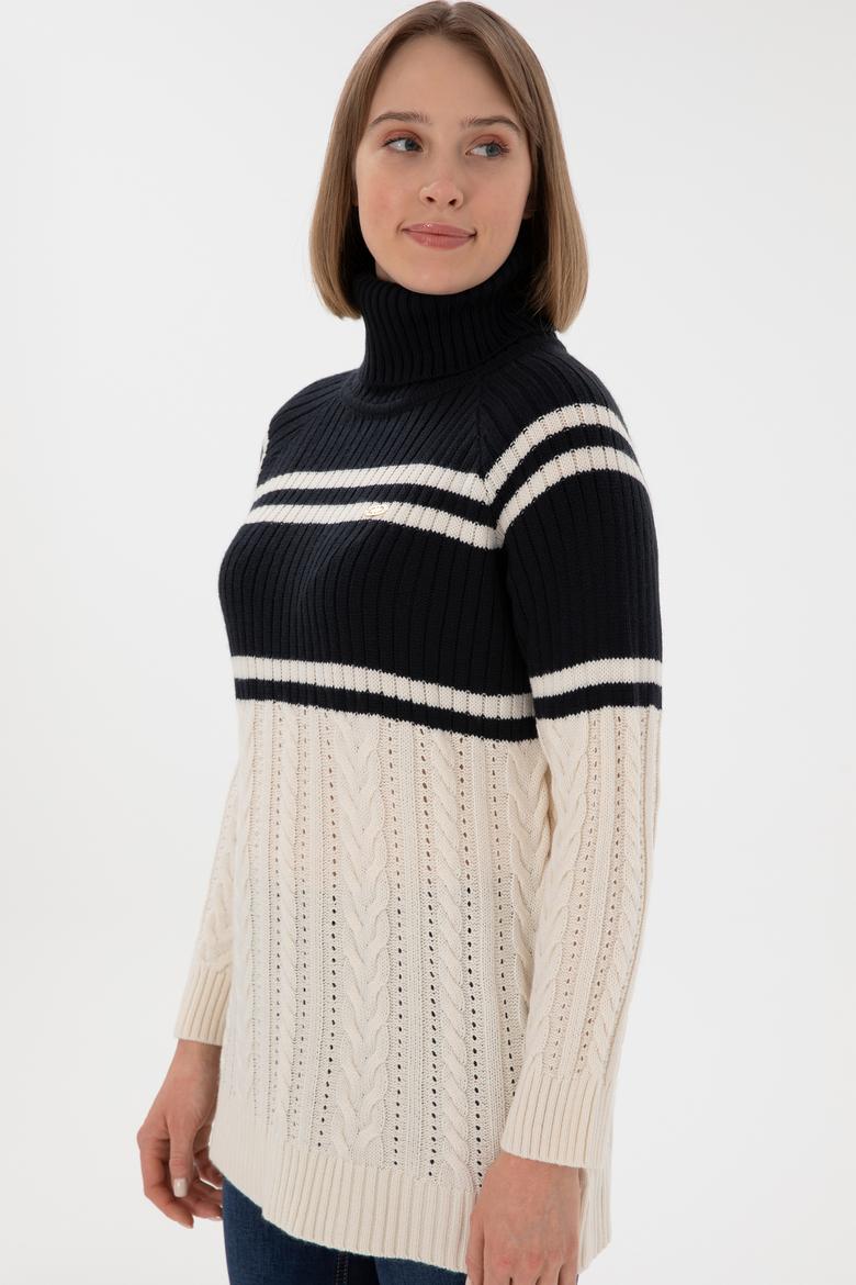 Kadın Lacivert Kazak - 50293134012