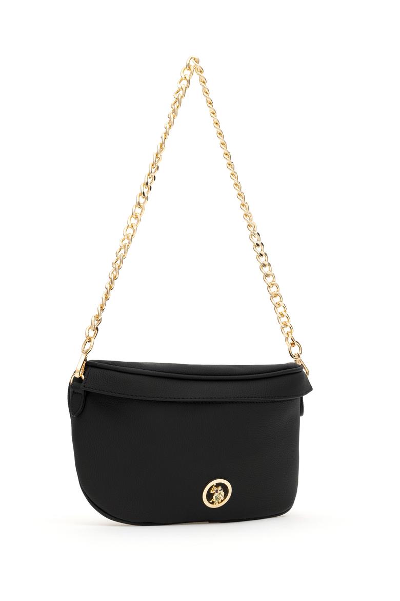 Kadın Siyah Zincir Askılı Kol Çantası - 50304985006