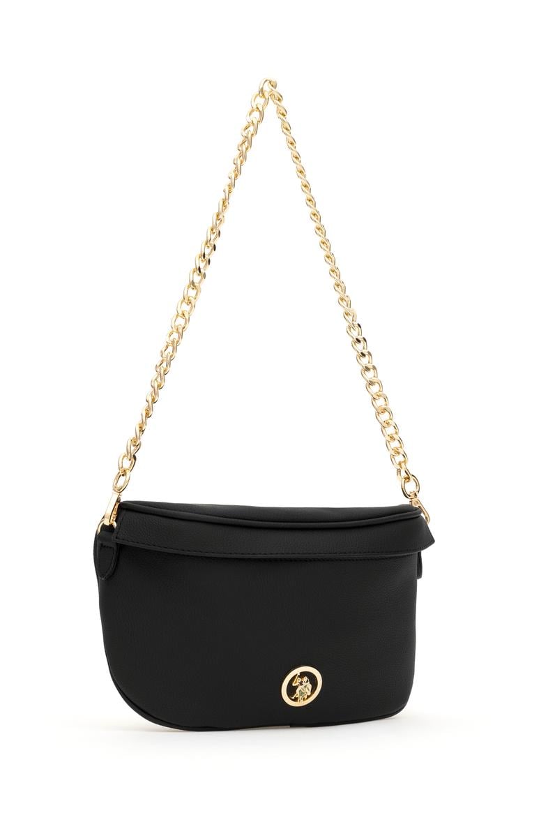 Kadın Siyah Zincir Askılı Kol Çantası
