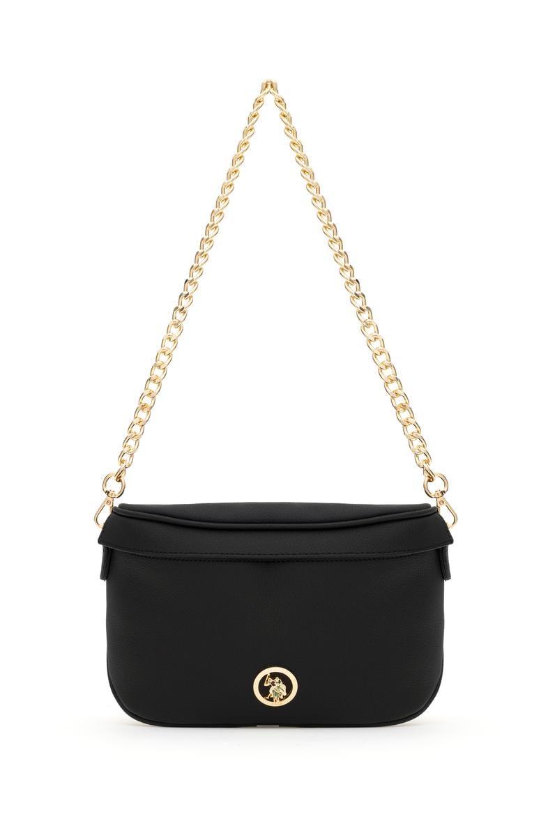 Kadın Siyah Zincir Askılı Kol Çantası