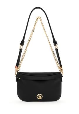 Kadın Siyah Zincir Askılı Kol Çantası - 50304985006