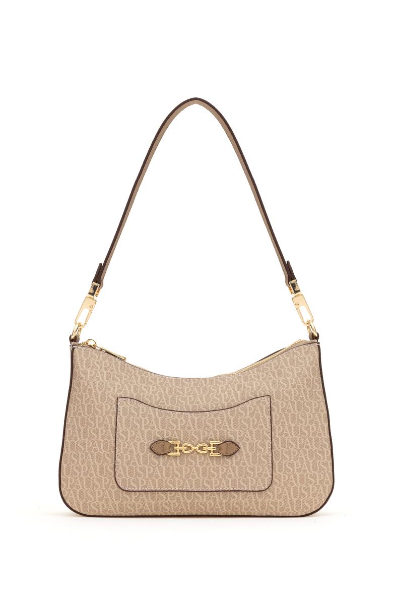 Kadın Bej Uzun Askılı Kol Çantası