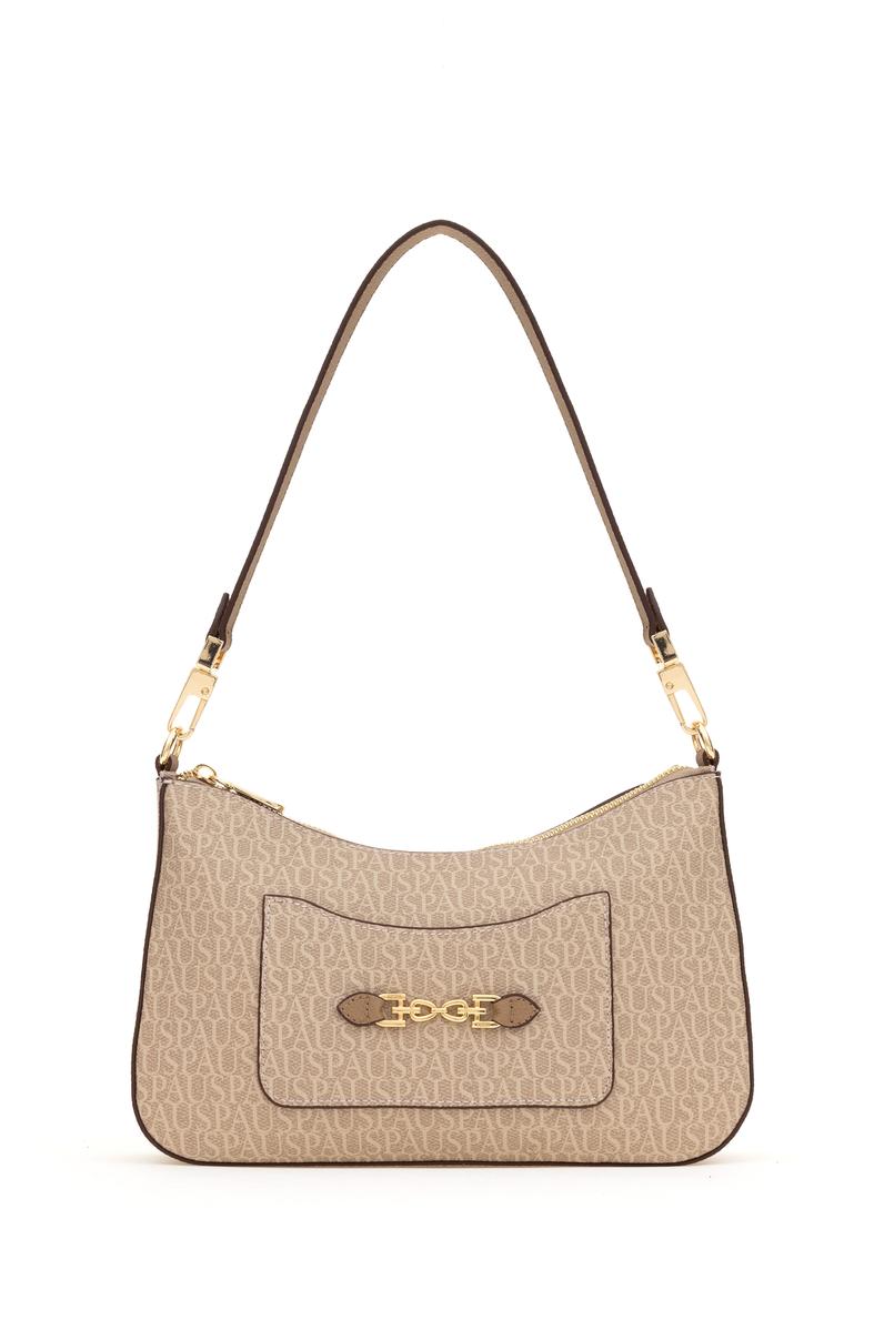 Kadın Bej Uzun Askılı Kol Çantası