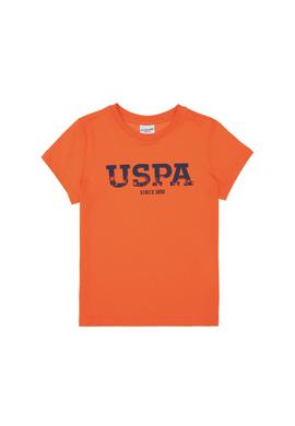 Erkek Çocuk Nar Çiçeği Basic Bisiklet Yaka Tişört - 50306512046