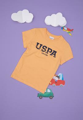 Erkek Çocuk Kavun Basic Bisiklet Yaka Tişört - 50306512016