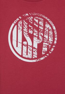 Erkek Çocuk Vişne Basic Bisiklet Yaka Tişört - 50306514135