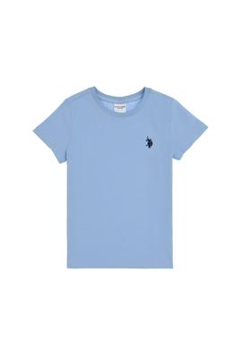 Erkek Çocuk Açık Mavi Basic Tişört - 50279612038