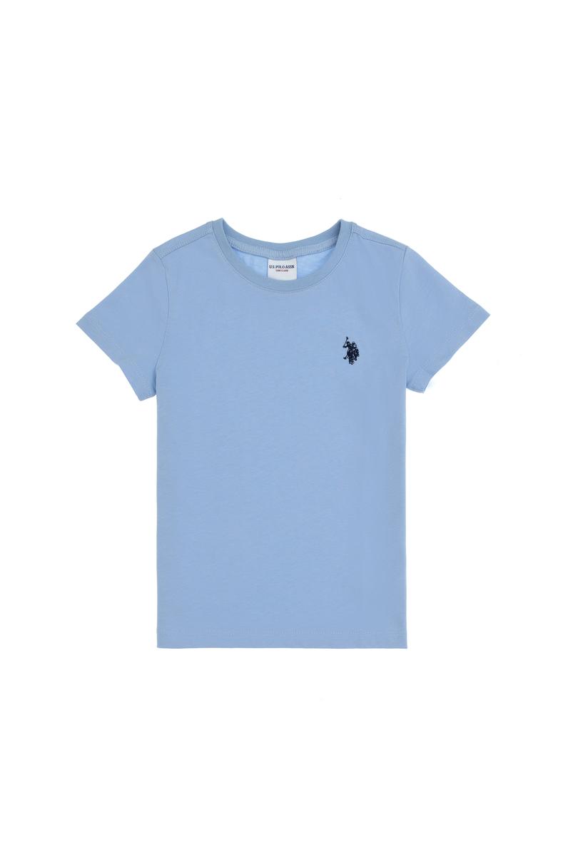 Erkek Çocuk Açık Mavi Basic Tişört