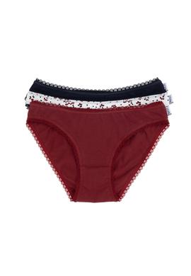 Kadın Bordo İç Giyim Alt - 50285187004