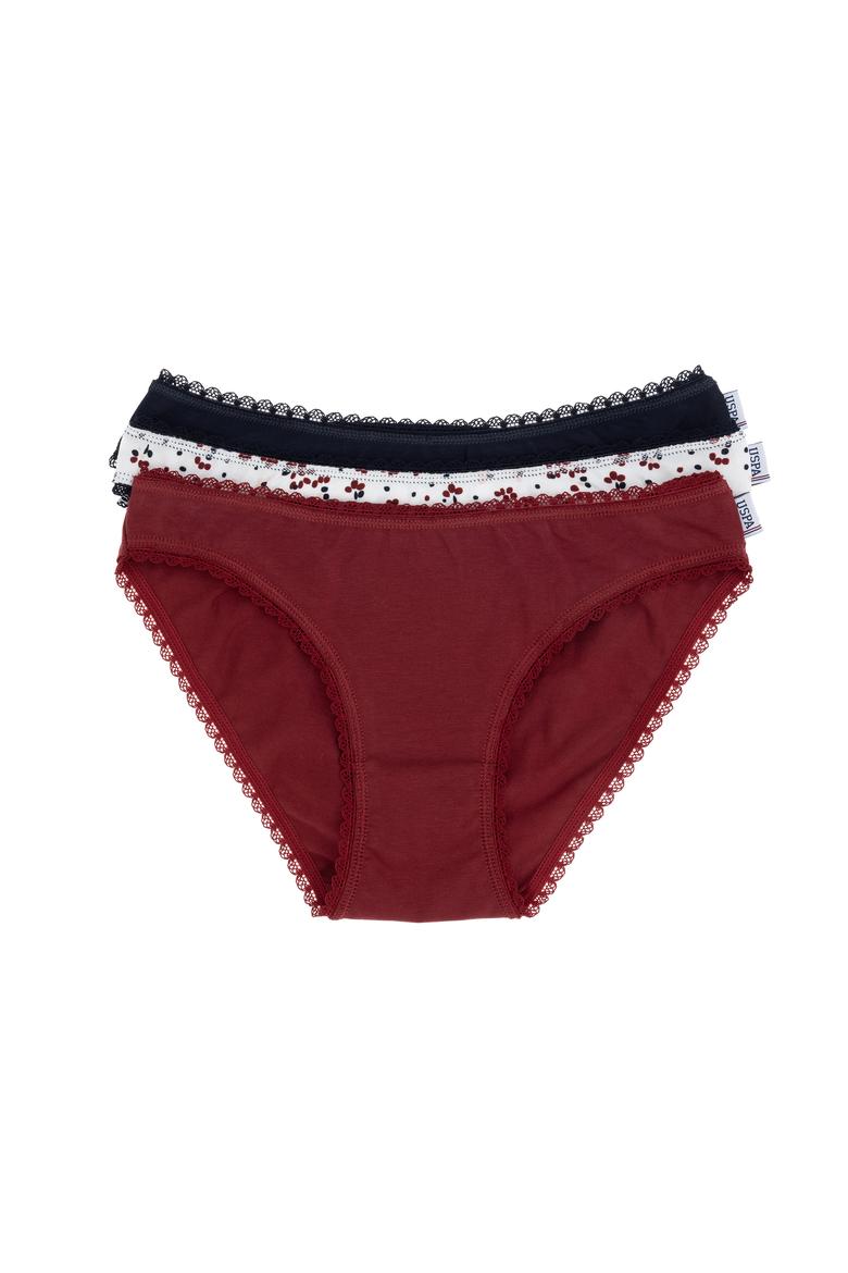 Kadın Bordo İç Giyim Alt - 50285187004