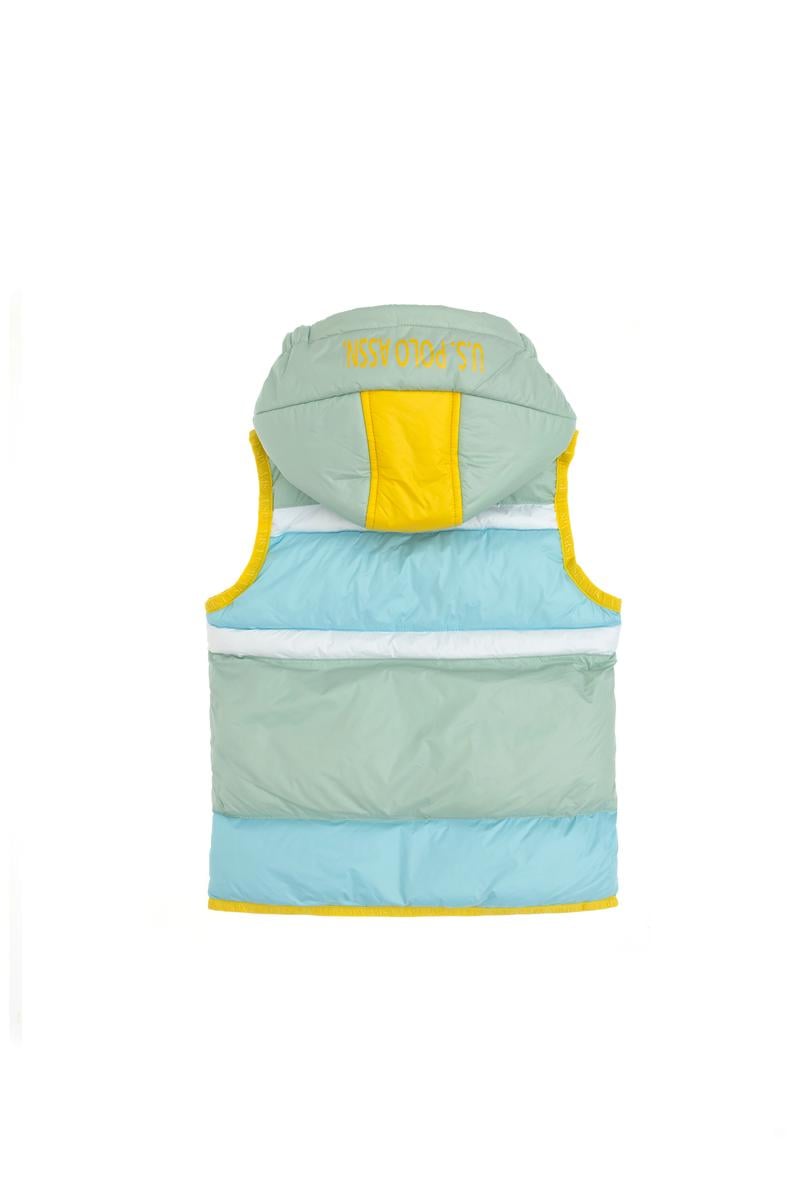 Erkek Çocuk Su Yeşili Yelek