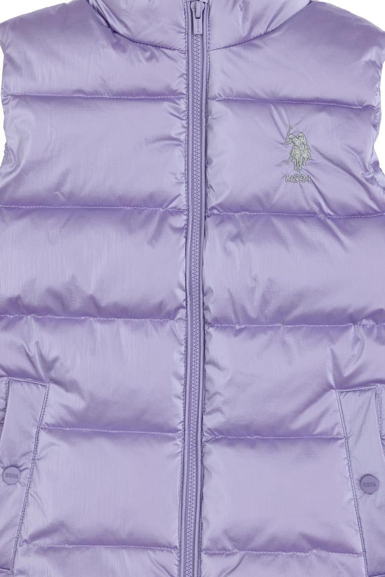 Kız Çocuk Lila Dokuma Yelek - 50299198010