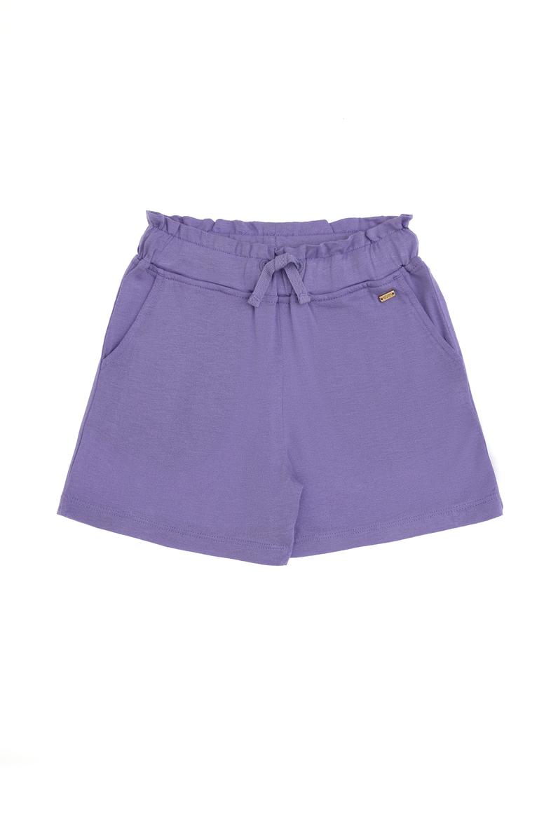 Kız Çocuk Lila Örme Şort