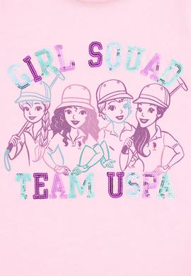 Kız Çocuk Açık Pembe Tişört - 50300958006