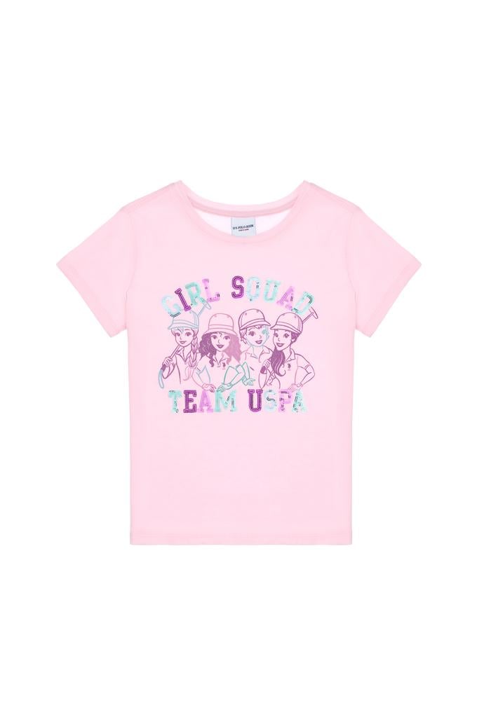 Kız Çocuk Açık Pembe Tişört