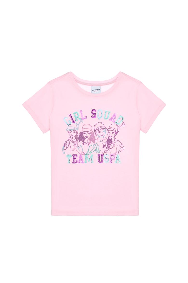 Kız Çocuk Açık Pembe Tişört