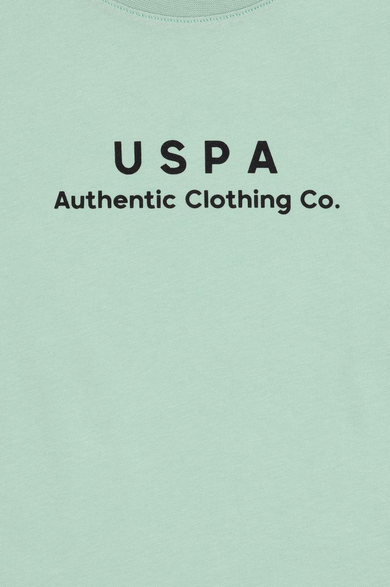 Erkek Çocuk Su Yeşili Comfort Basic Bisiklet Yaka Tişört