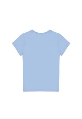 Erkek Çocuk Açık Mavi Basic Bisiklet Yaka Tişört - 50306514034
