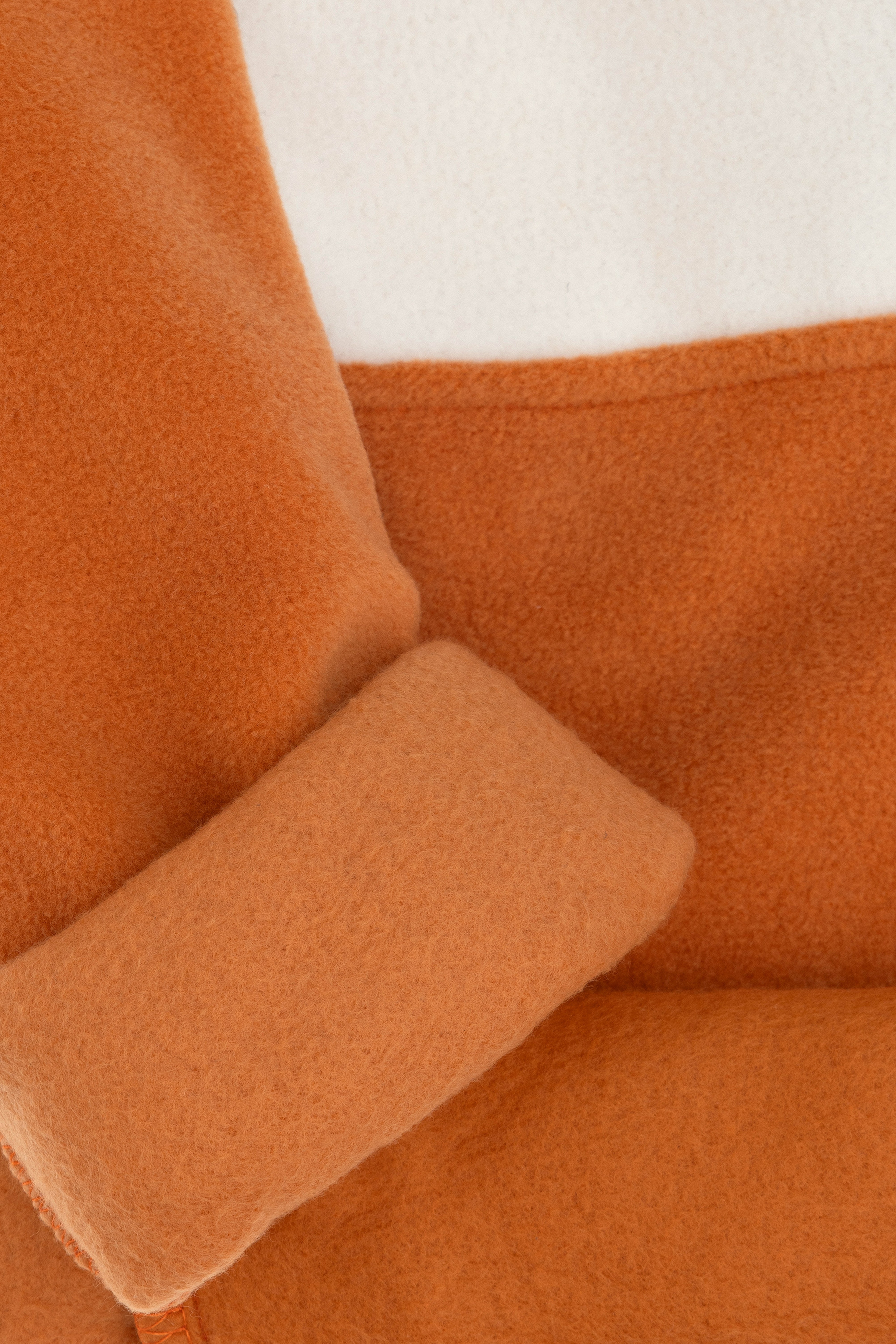 Erkek Çocuk Yarım Fermuarlı Tarçın Polar Sweatshirt - Image 5