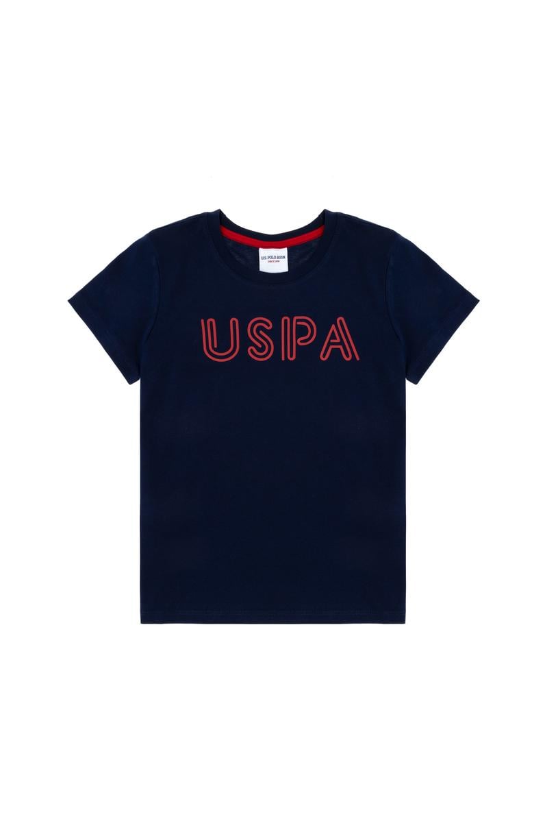 Erkek Çocuk Lacivert Basic Bisiklet Yaka Tişört