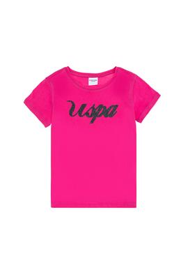 Kız Çocuk Fuşya Tişört - 50288692003