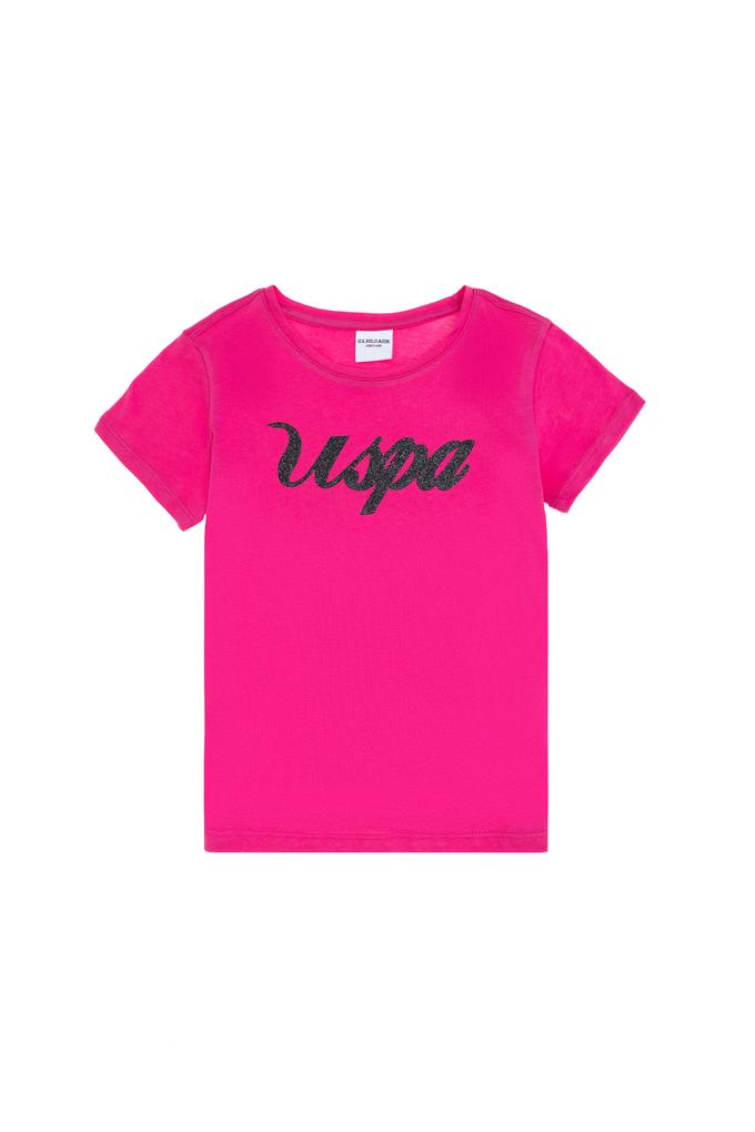 Kız Çocuk Fuşya Tişört