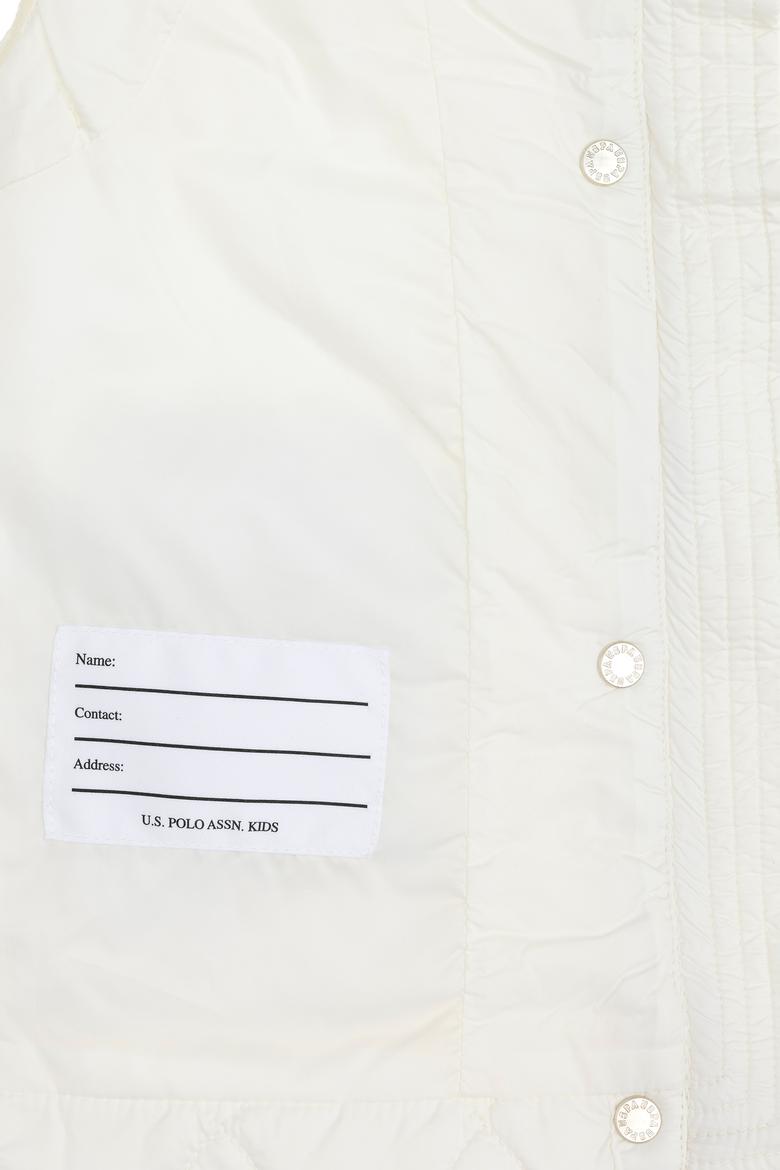 Kız Çocuk Krem Yelek - 50299190006