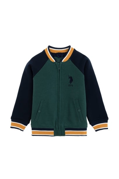 Erkek Çocuk Koyu Yeşil Sweatshirt
