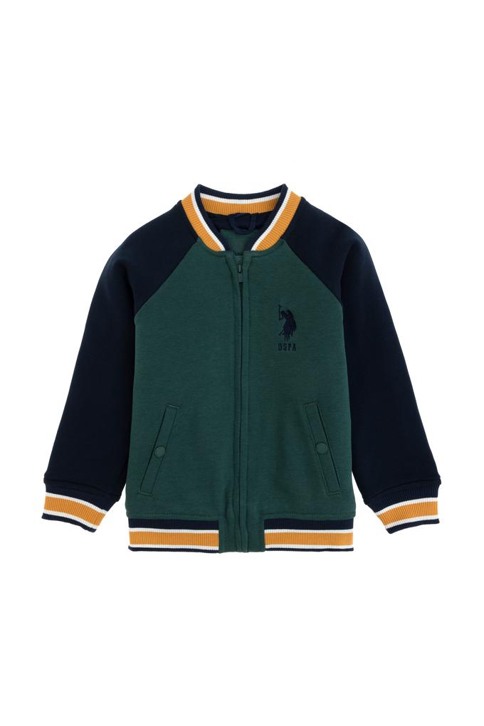 Erkek Çocuk Koyu Yeşil Sweatshirt