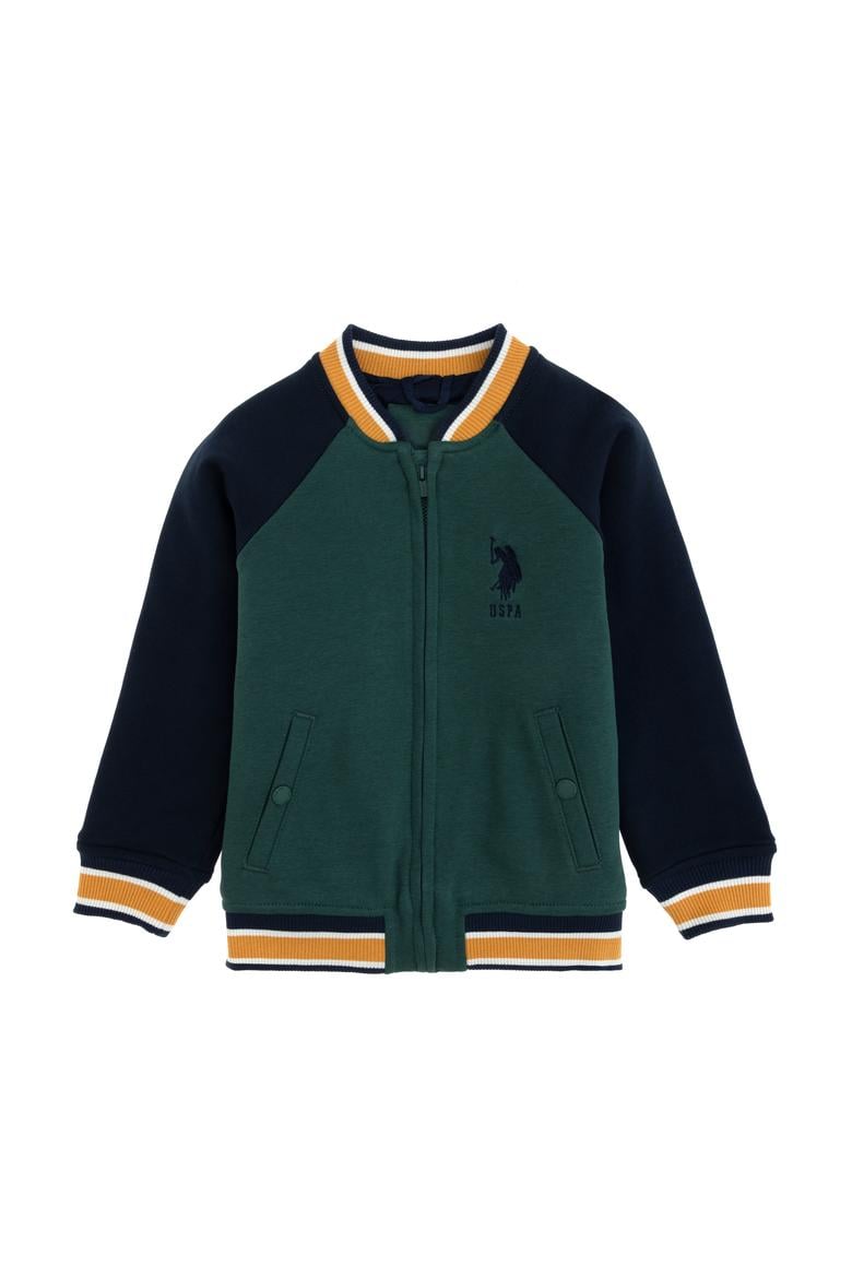 Erkek Çocuk Koyu Yeşil Sweatshirt