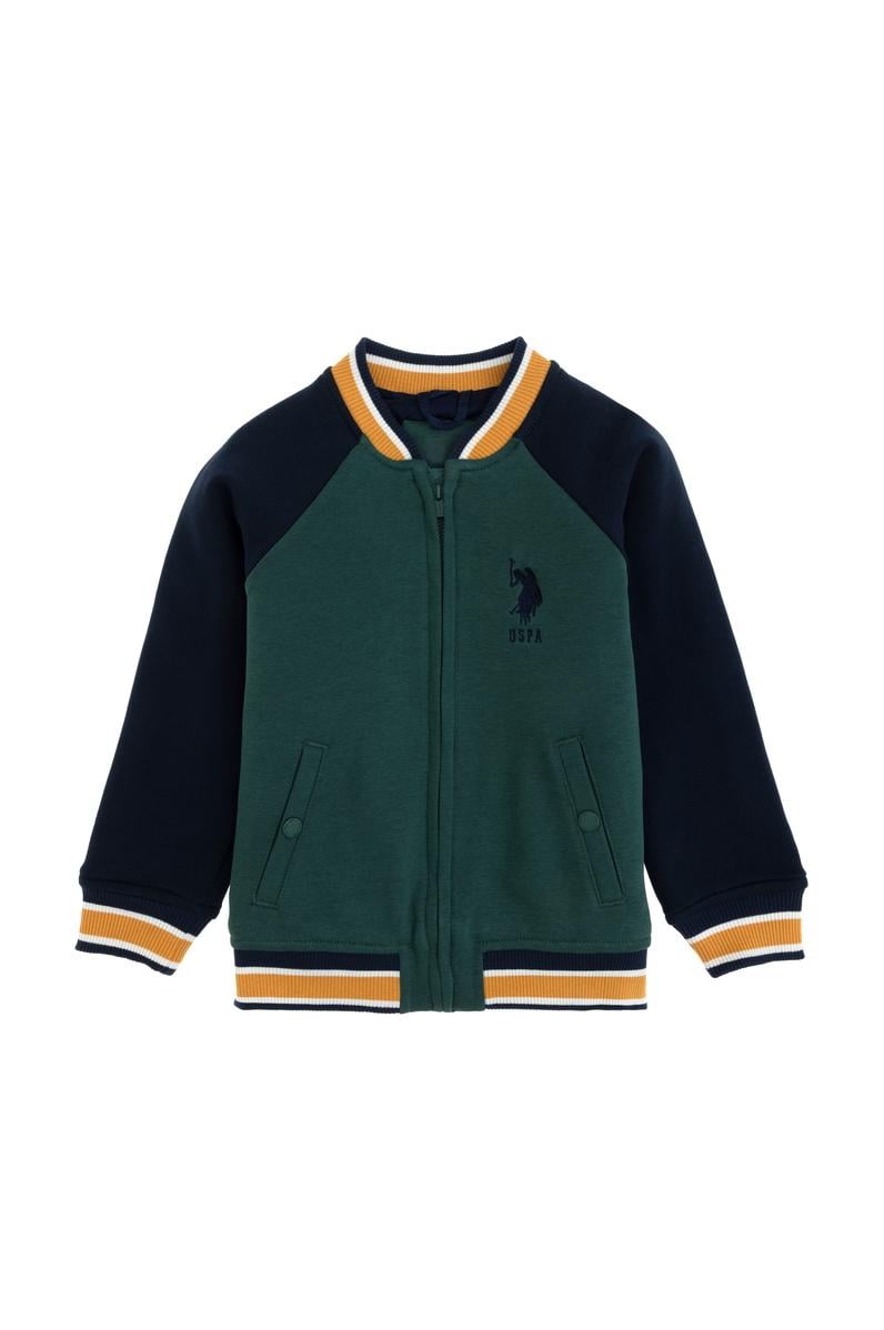 Erkek Çocuk Koyu Yeşil Sweatshirt