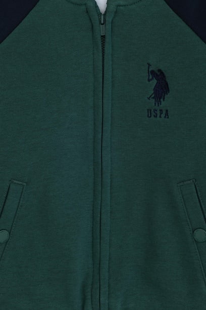 Erkek Çocuk Koyu Yeşil Sweatshirt