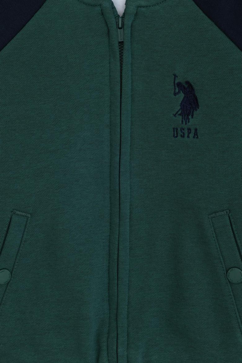 Erkek Çocuk Koyu Yeşil Sweatshirt - 50290638016