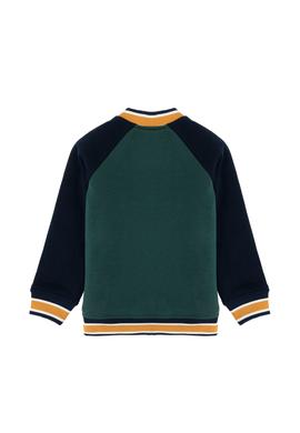 Erkek Çocuk Koyu Yeşil Sweatshirt - 50290638016