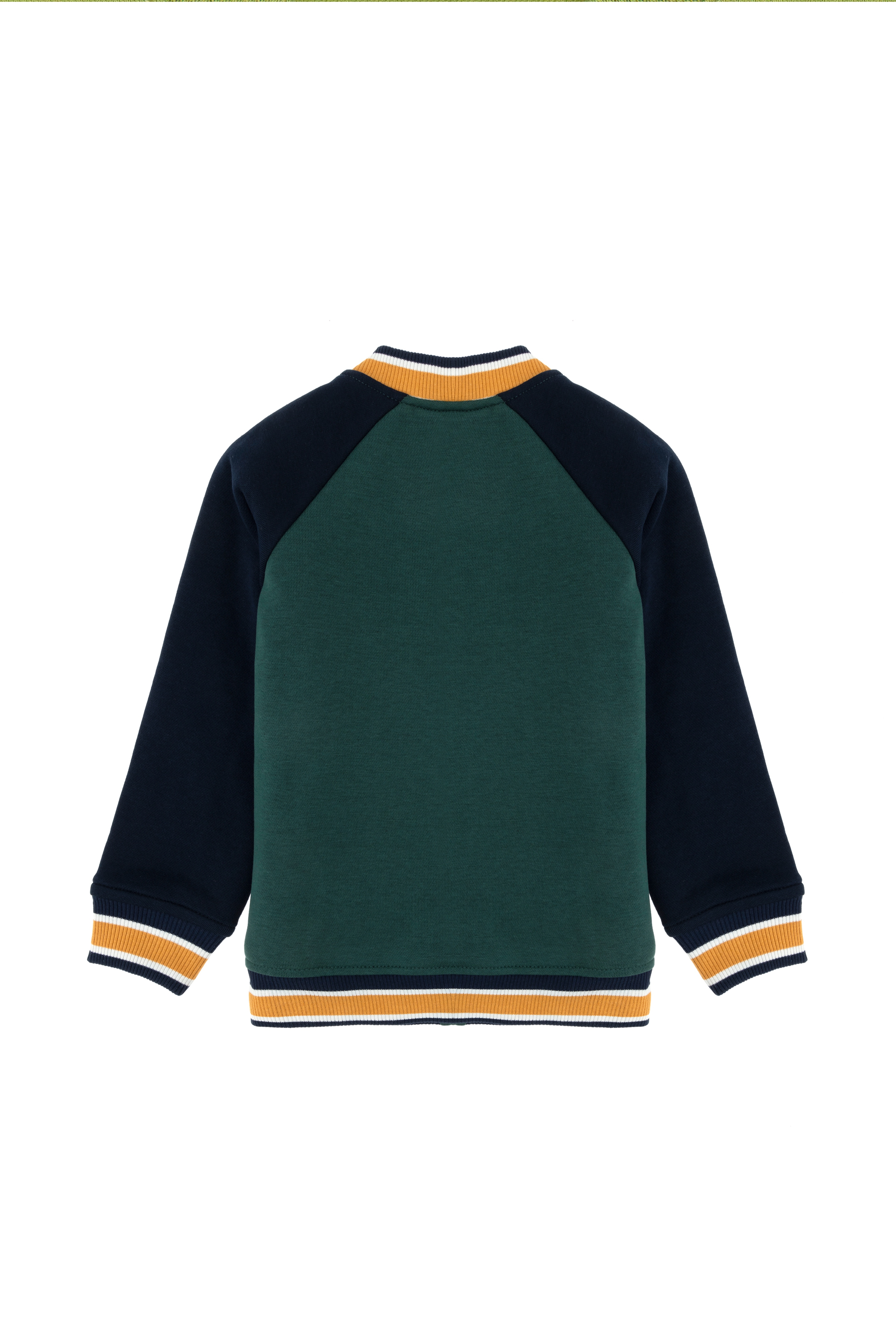 Erkek Çocuk Koyu Yeşil Sweatshirt - Image 2