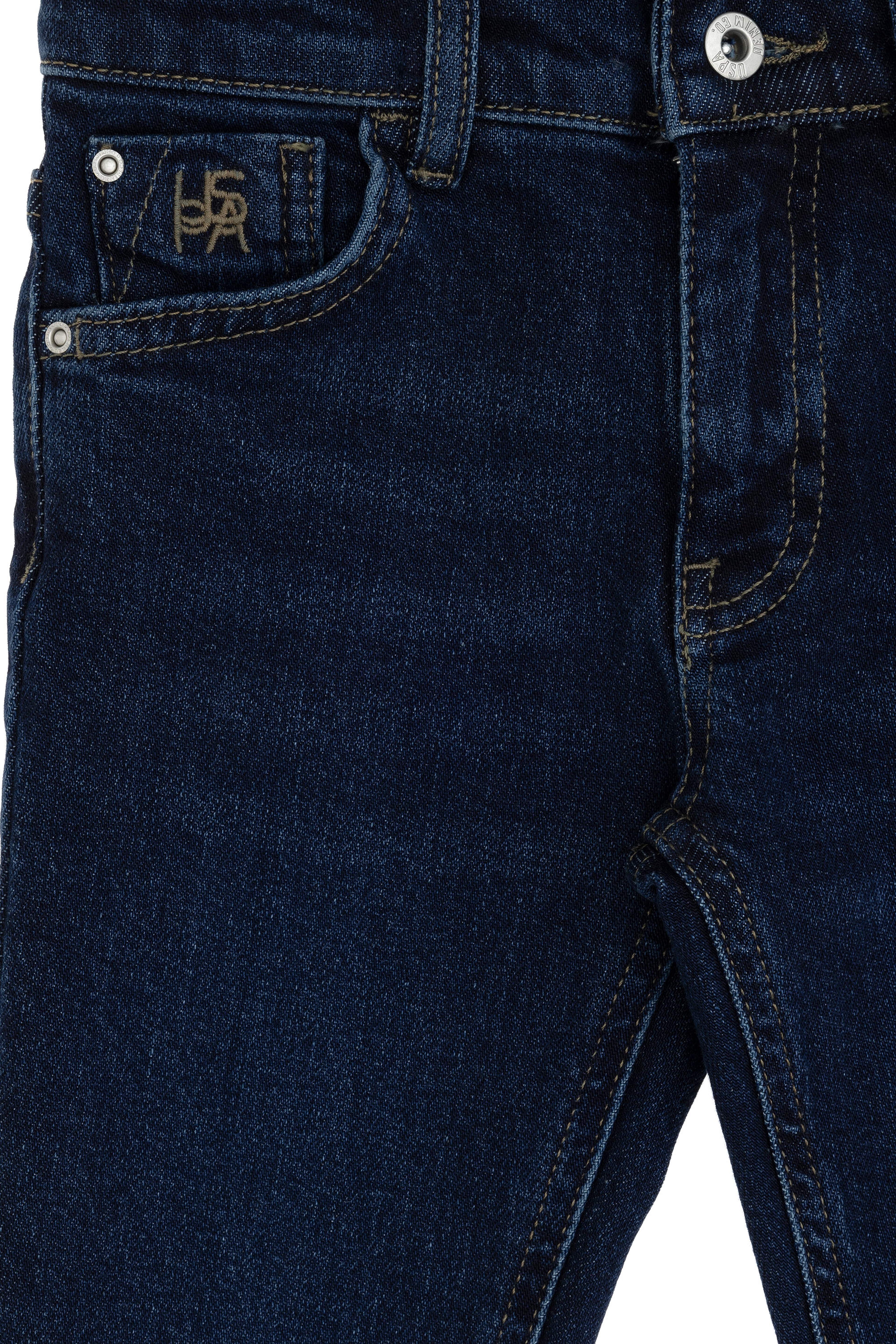 Erkek Çocuk Koyu Mavi Jean Pantolon - Image 4