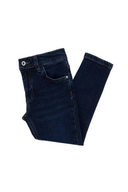Erkek Çocuk Koyu Mavi Jean Pantolon