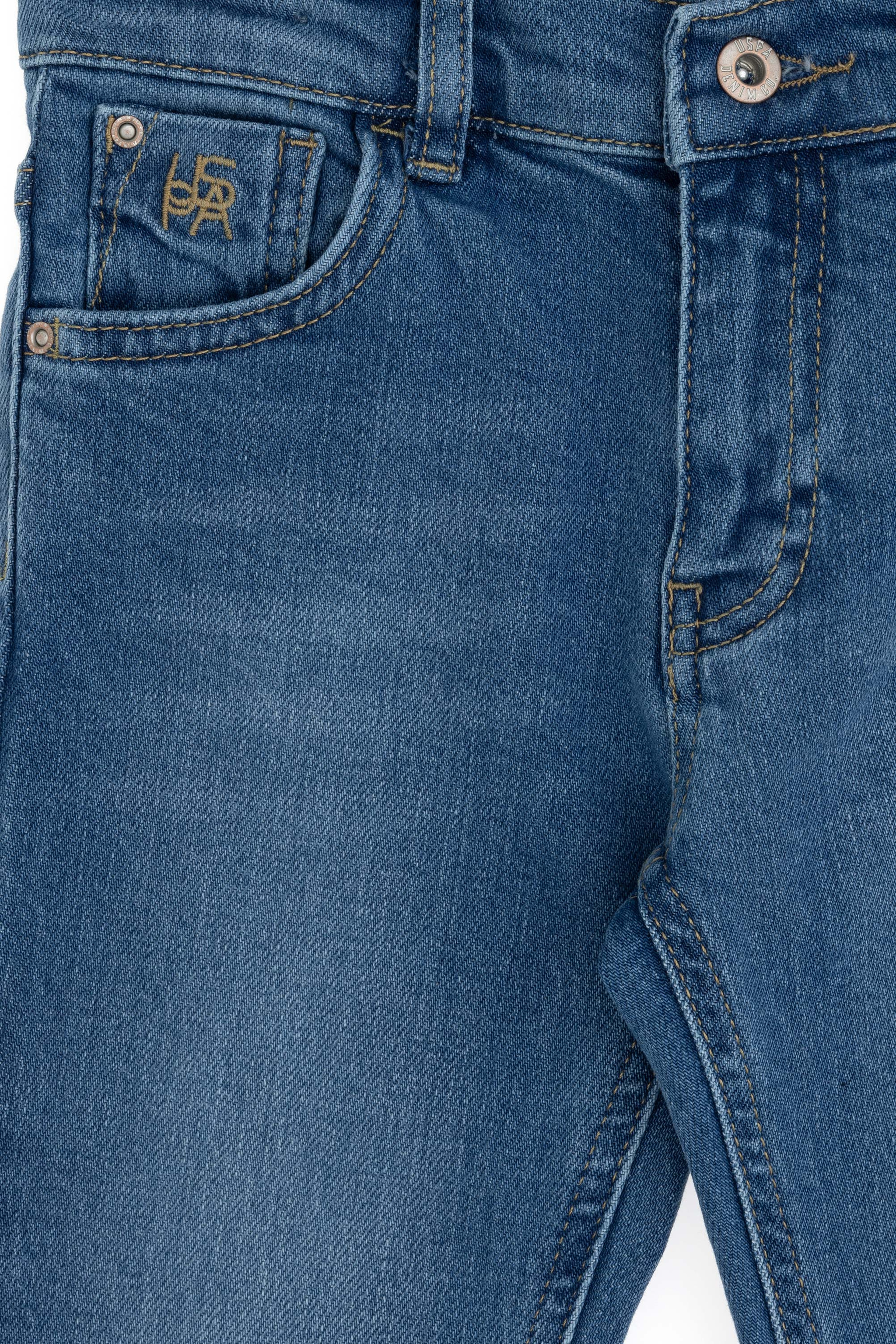 Erkek Çocuk Açık Mavi Jean Pantolon - Image 4