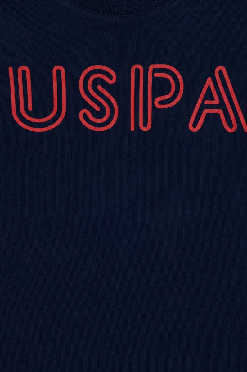 Erkek Çocuk Lacivert Basic Bisiklet Yaka Tişört